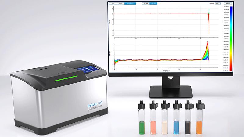 Bettersize BeScan Lab dispersion stability analysis